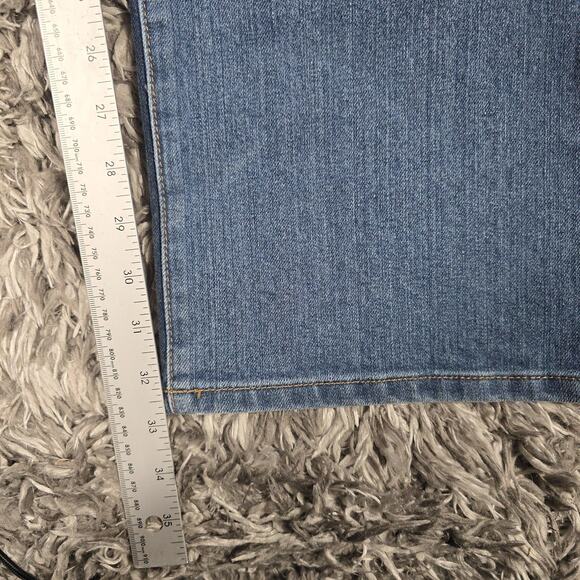 Ariat Rebar M4 Jeans Mens 38x34 Blue Relaxed Fit Bootcut Work Denim Jeans - Picture 6 of 11